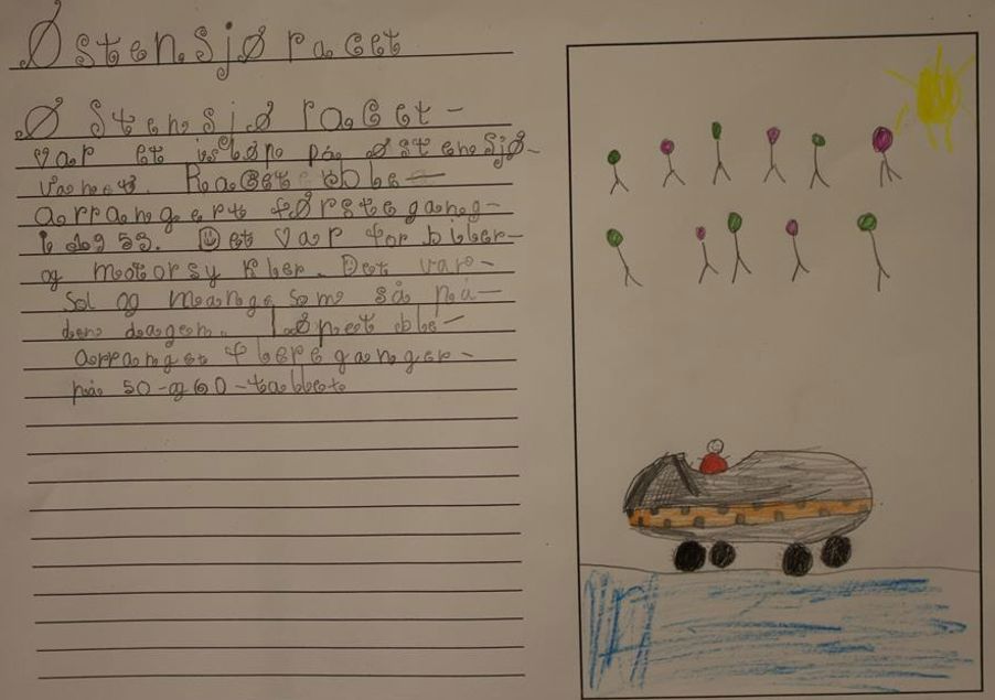 Om billøp på Østensjøvannet