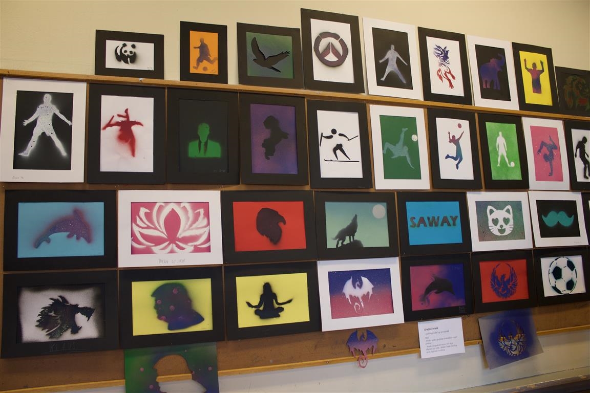 Utstilling i klasserom