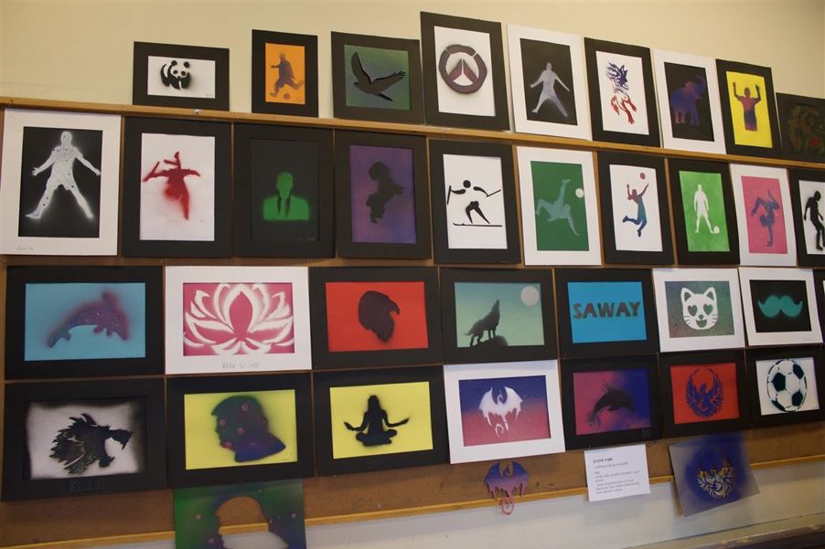 Utstilling i klasserom