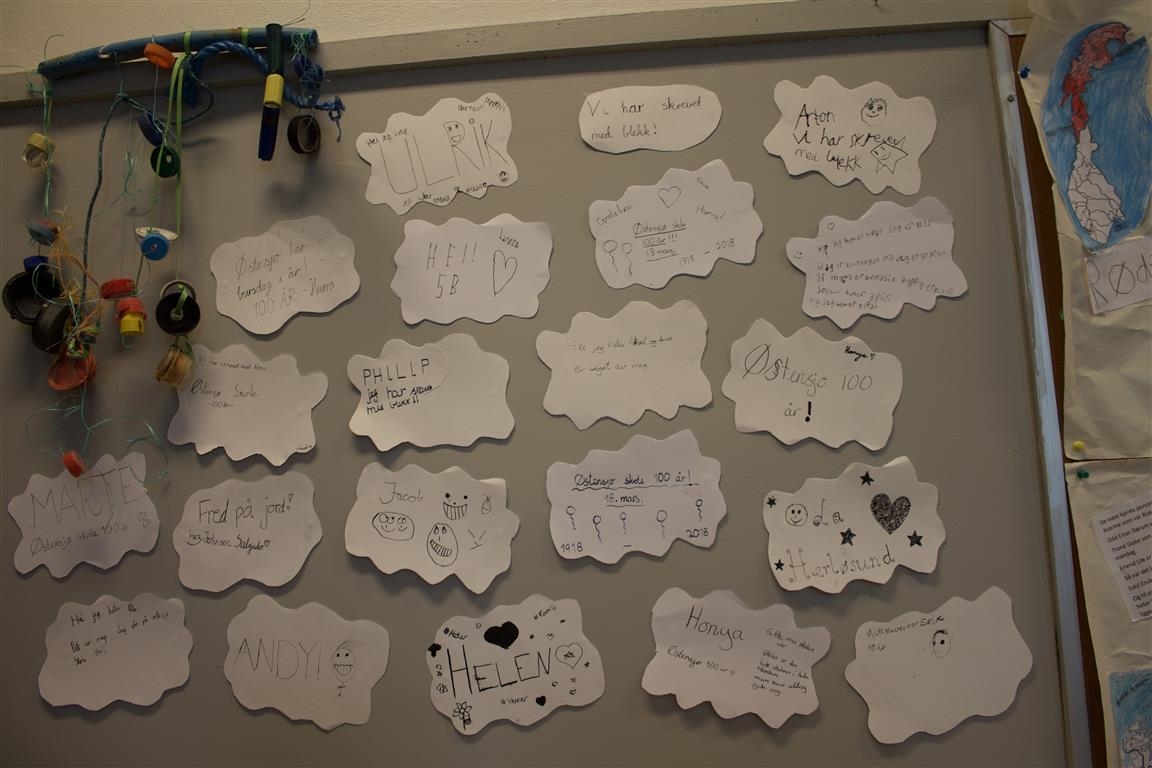 Utstilling i klasserom