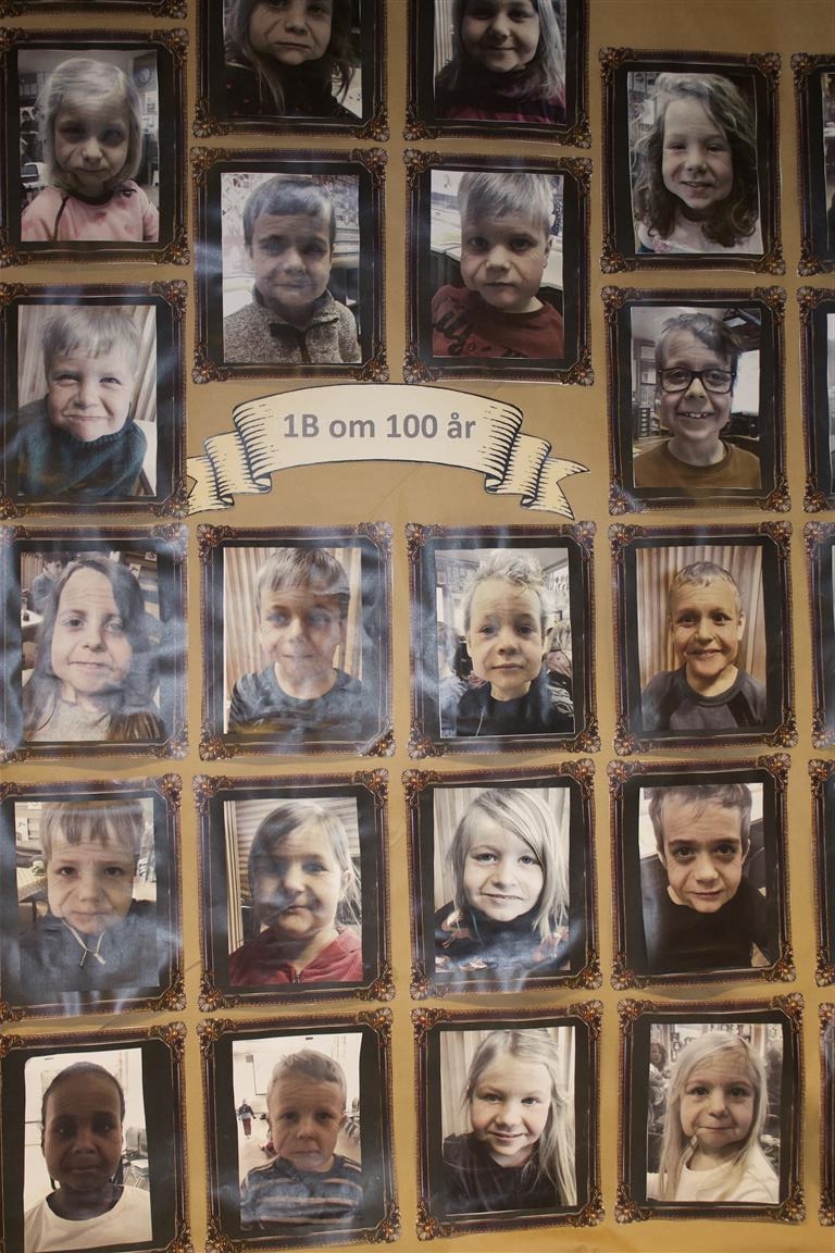 Utstilling i klasserom