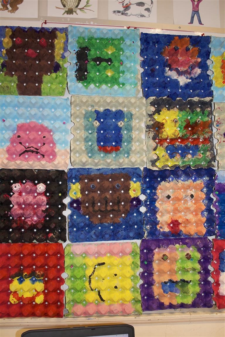 Utstilling i klasserom