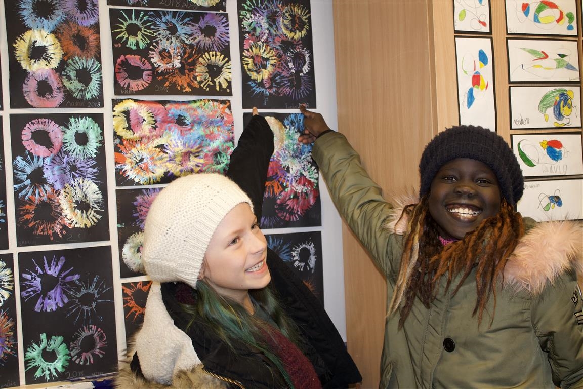 Utstilling i klasserom