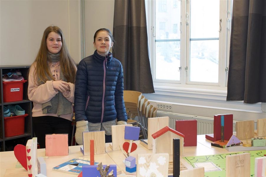 Utstilling i klasserom