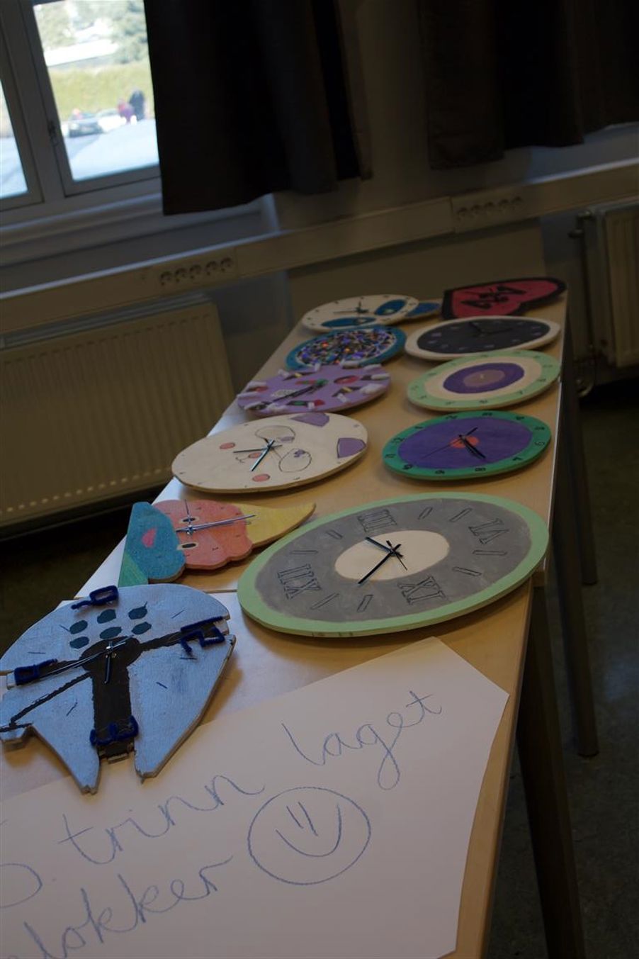 Utstilling i klasserom