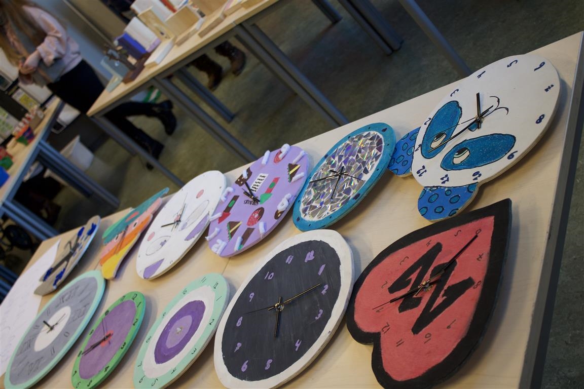 Utstilling i klasserom