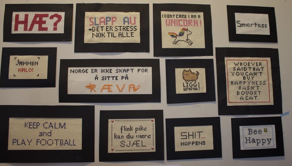 Utstilling i klasserom