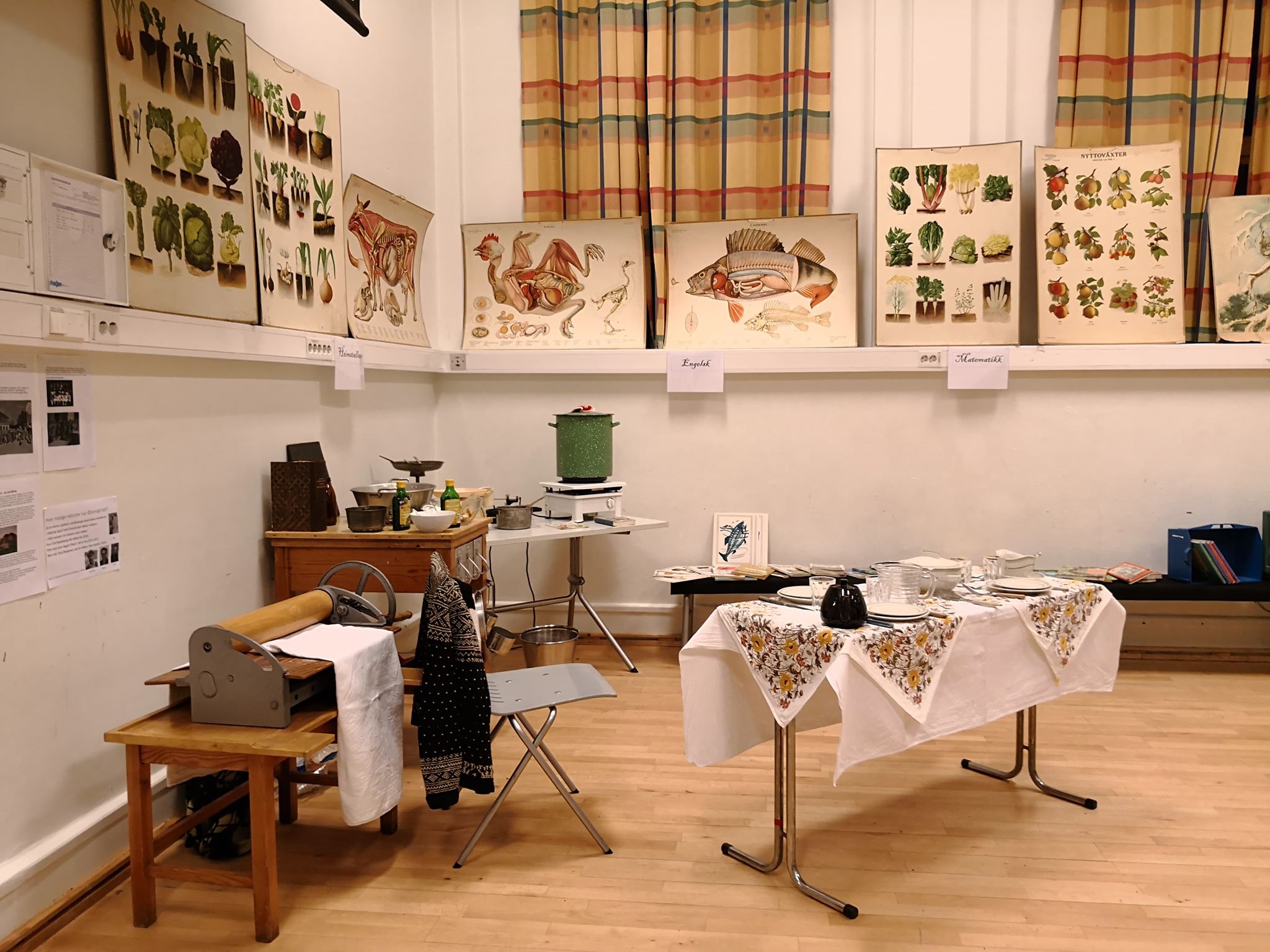 utstilling i festsalen