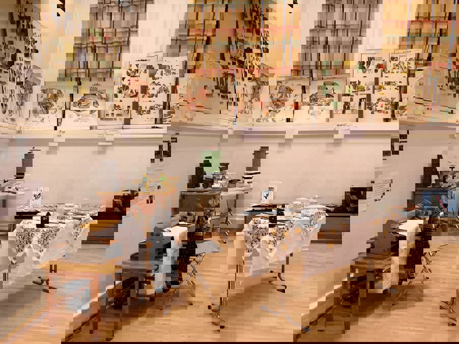 utstilling i festsalen