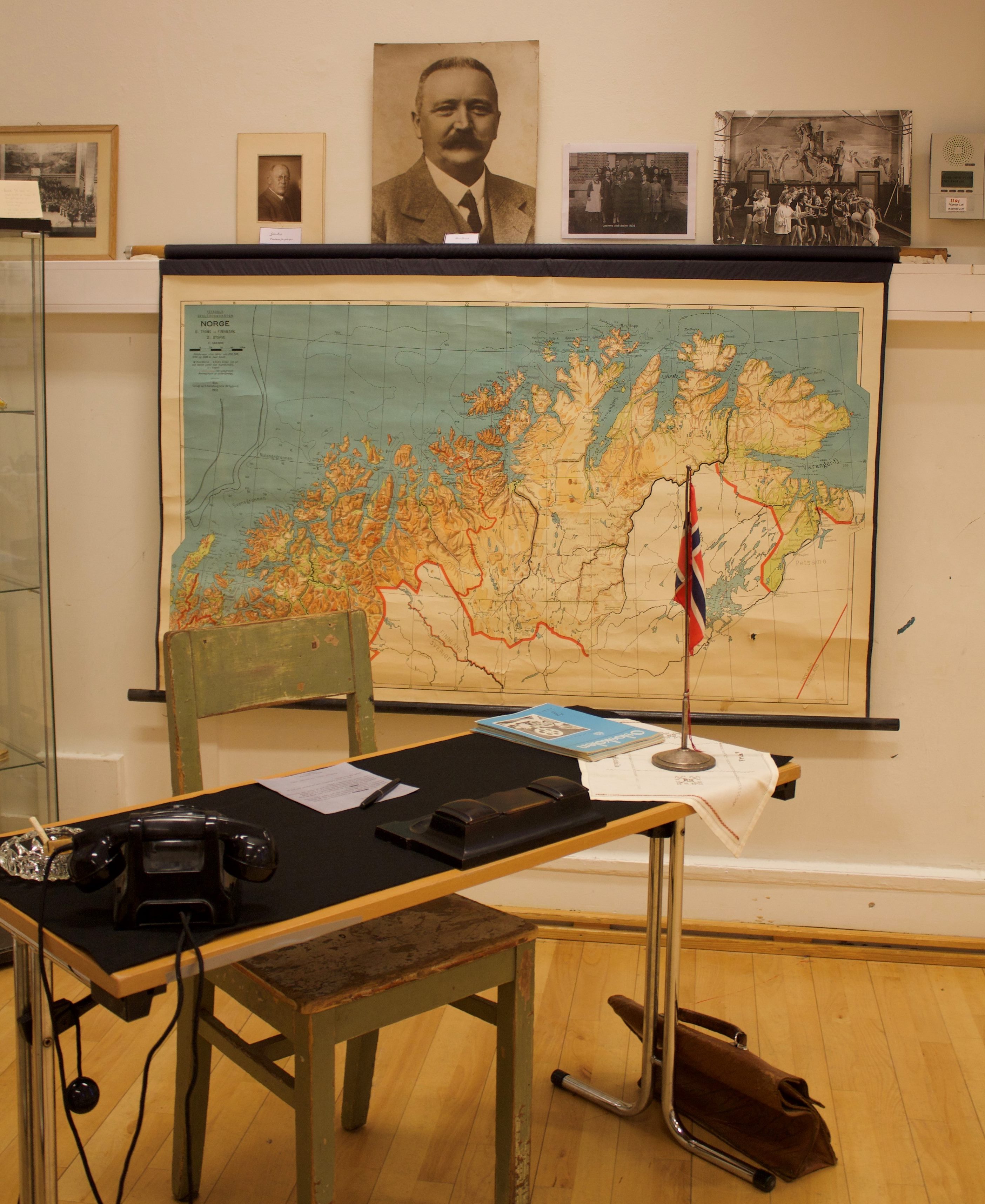 utstilling i festsalen