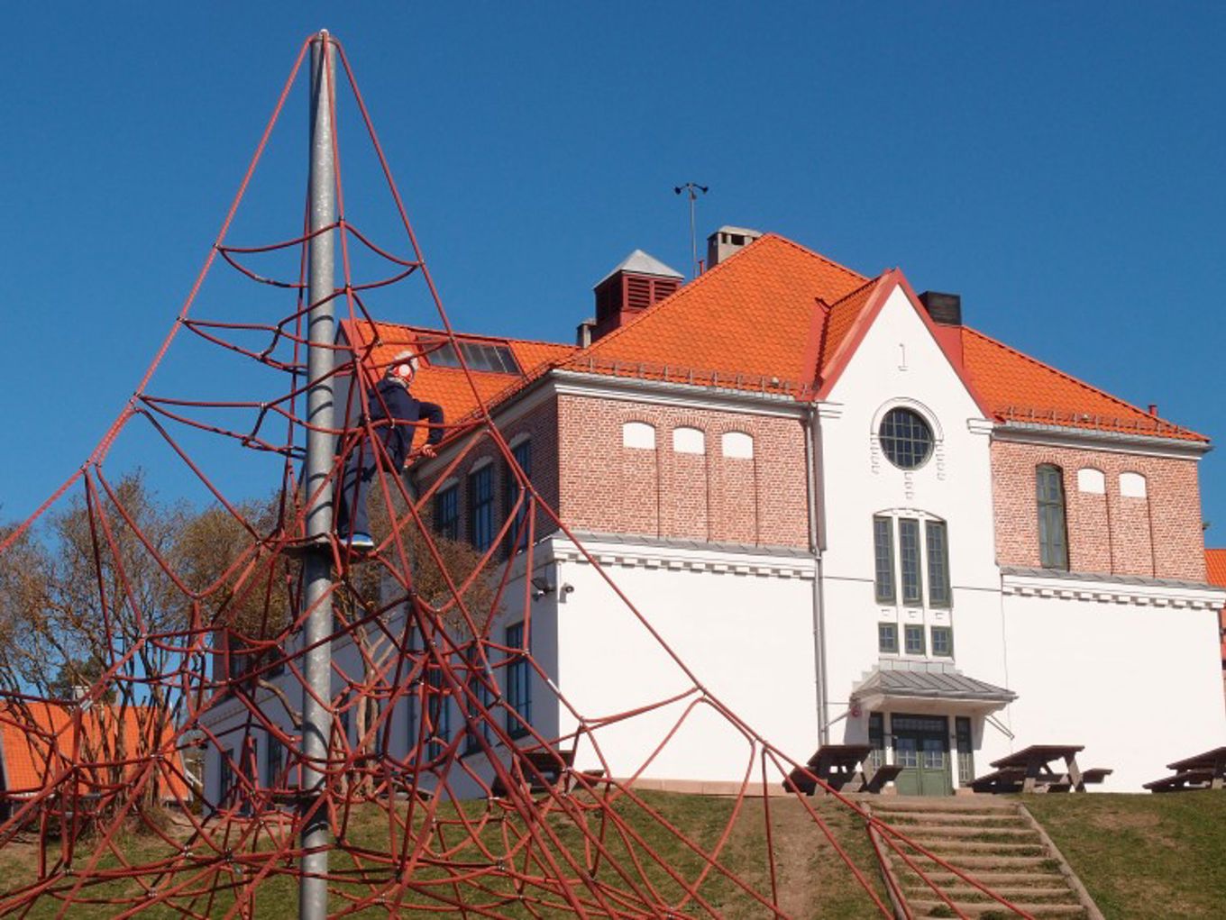 Skolens eldste bygning fra 1918